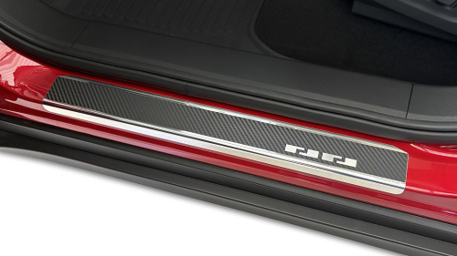 Kryty prahů-nerez+karbon Bestune T77