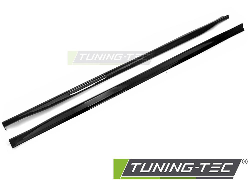 Boční prahy Volkswagen Golf VIII v černém lesku