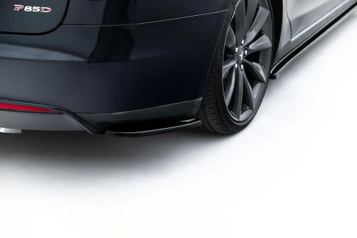 MAXTON nástavky - difuzory zadního nárazníku v1 Tesla Model S I