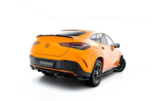 Zadní spoiler nárazníku V.2 verze pro Mercedes-Benz GLE Coupe AMG-Line C167 / C167 Facelift s žebrováním