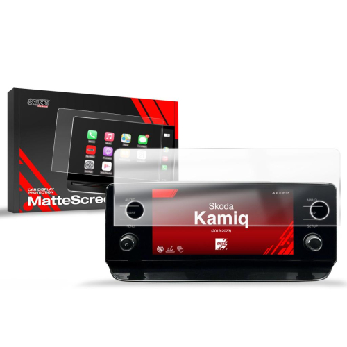 Matná folie na LCD display navigace Škoda Kamiq