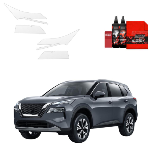 Ochranná folie GRIZZ na přední světlomety Nissan X-Trail Facelift