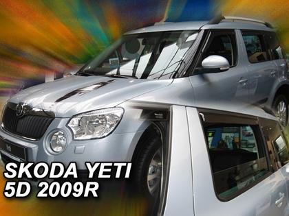 Deflektory-ofuky oken Škoda Yeti