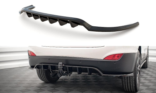 Zadní spoiler nárazníku Hyundai ix35 Mk1 s žebrováním