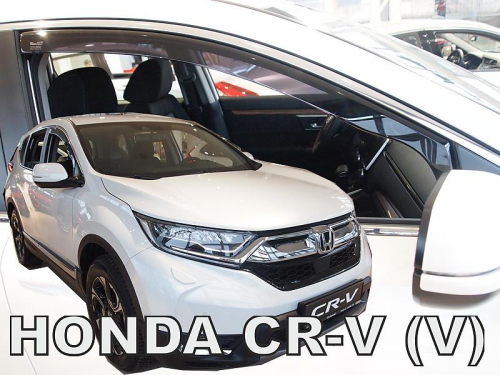 Deflektory-ofuky oken Honda CRV - přední