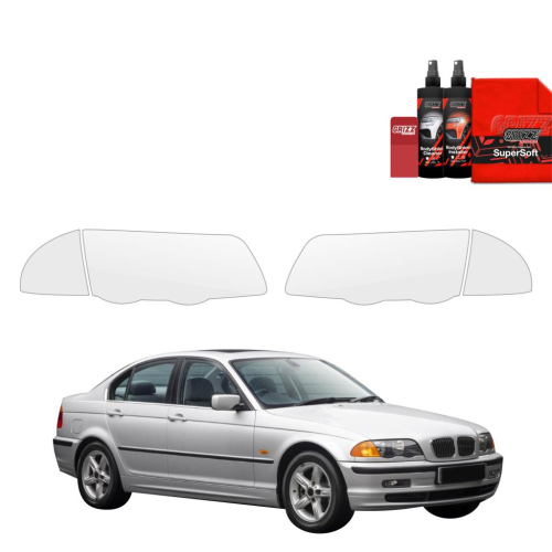 Ochranná folie GRIZZ na přední světlomety BMW 3 E46 Sedan Pre-LCI