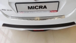 Kryt prahu pátých dveří - nerez Nissan Micra V 5 dvéř.