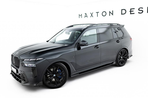 Karbonové nástavky prahů BMW X7 M-Pack G07 Facelift