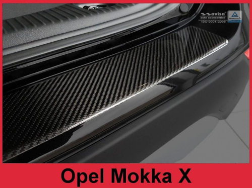 Karbonový kryt prahu zadních dveří Opel Mokka X 